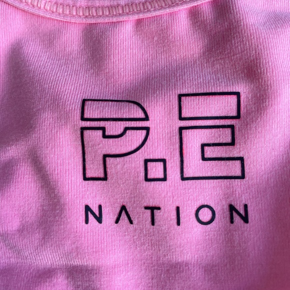 P.E. Nation Half Time Sports Bra Knockout Pink - Picture 5 of 8